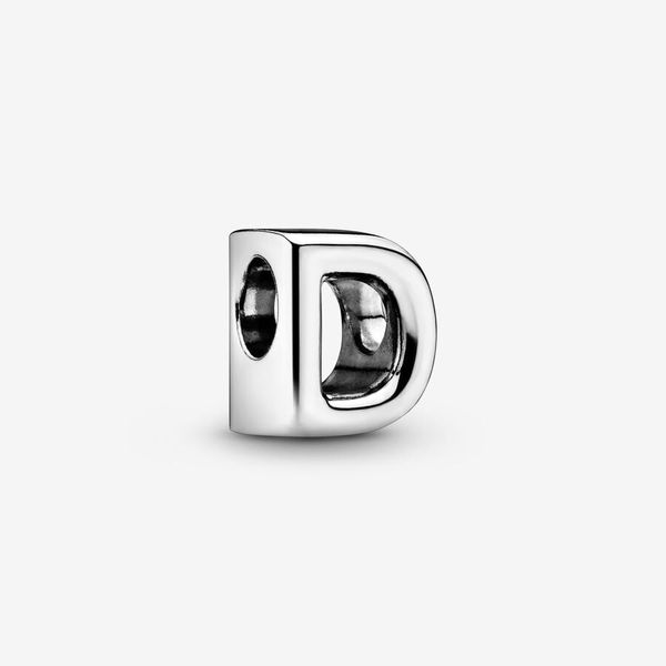 PANDORA Letter D silver charm