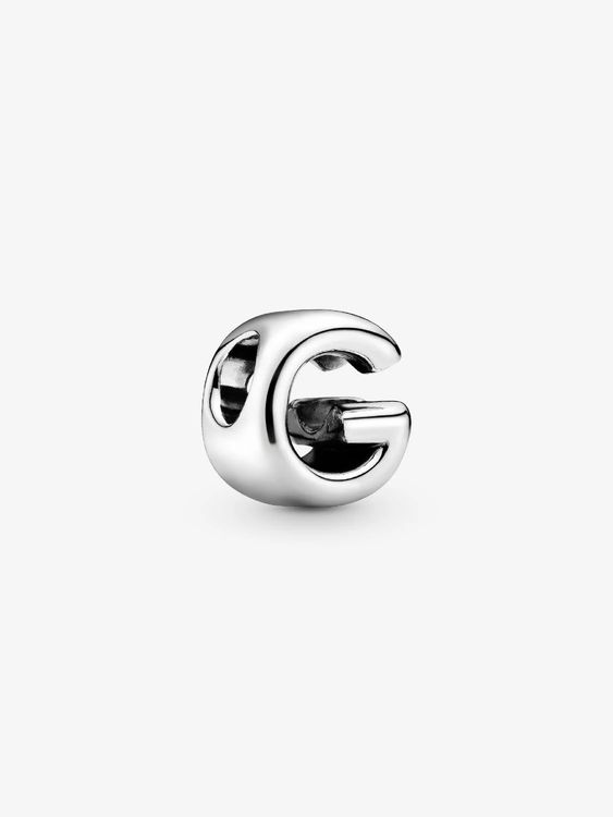 PANDORA Letter G silver charm