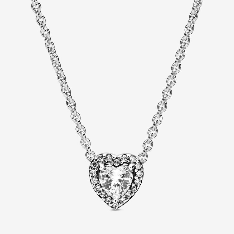 PANDORA Infinity sterling silver collier with clear cubic zirconia