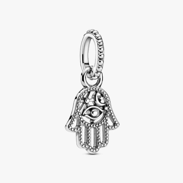 PANDORA Hamsa hand sterling silver dangle